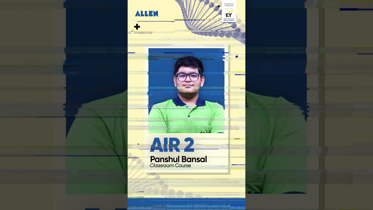 NEET 2026 Results 🏆 | AIR 1, AIR 2, AIR 4, AIR 7and AIR 9 ALLEN Dominates Again!
