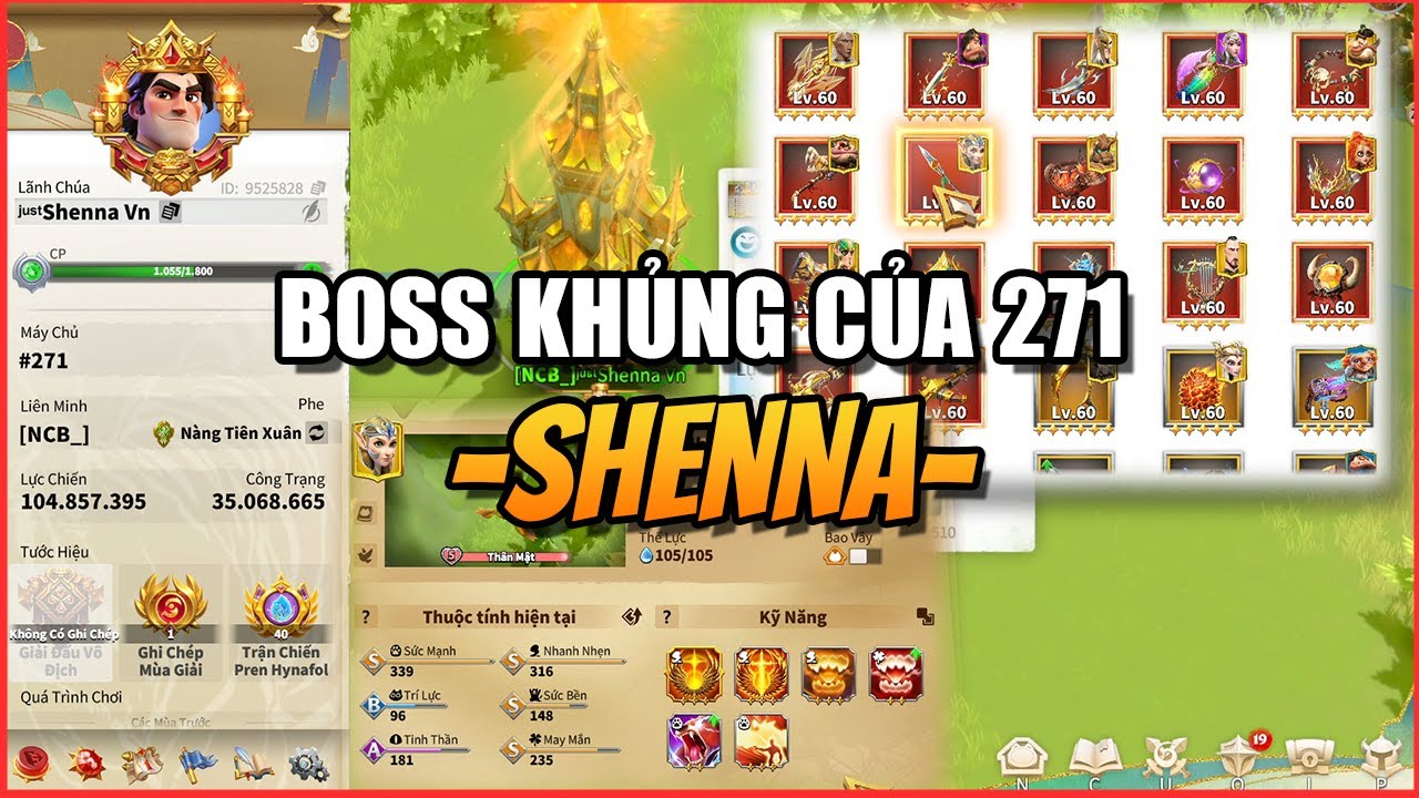 Shenna - 271 NHẬP KHẨU 1 BOSS KỴ SIÊU QUÁI VỀ !!