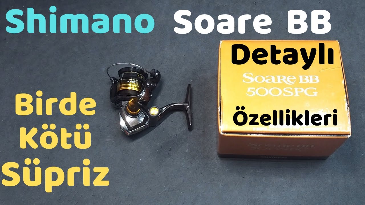 Olta Makinesi Tamir | Shimano Soare BB 500 SPG İnceleme