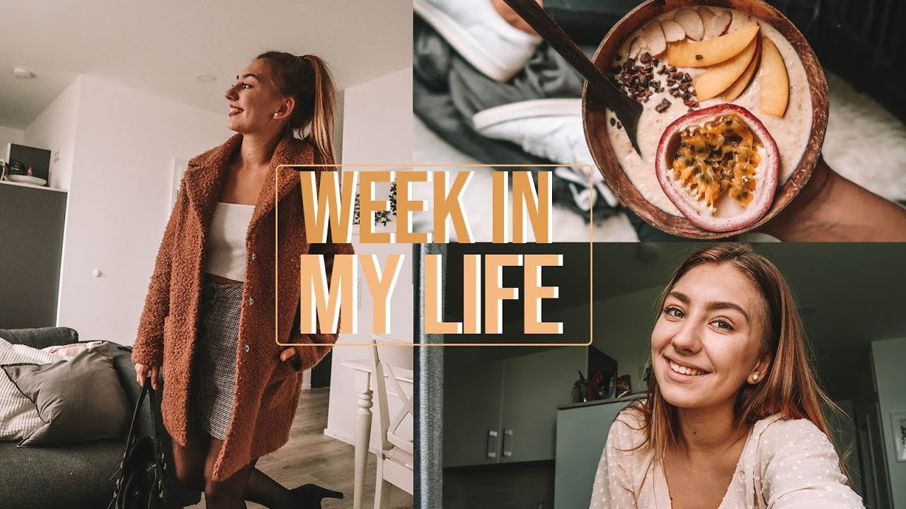 WEEK IN MY LIFE | ARBEITEN & FREUNDE | GESUNDE REZEPTE | FOOD HAUL | WEEK VLOG
