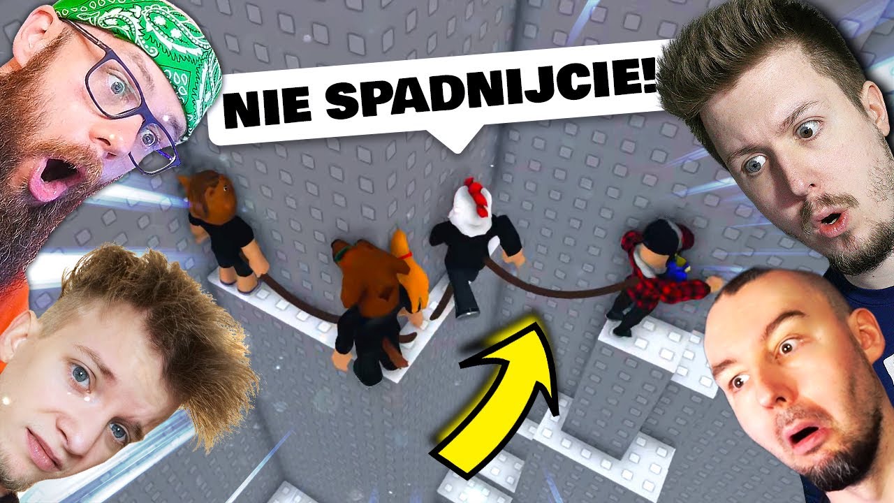 🧗 CZTERY OSOBY wspinają się NA JEDNEJ LINIE w ROBLOX ALTITORTURE!