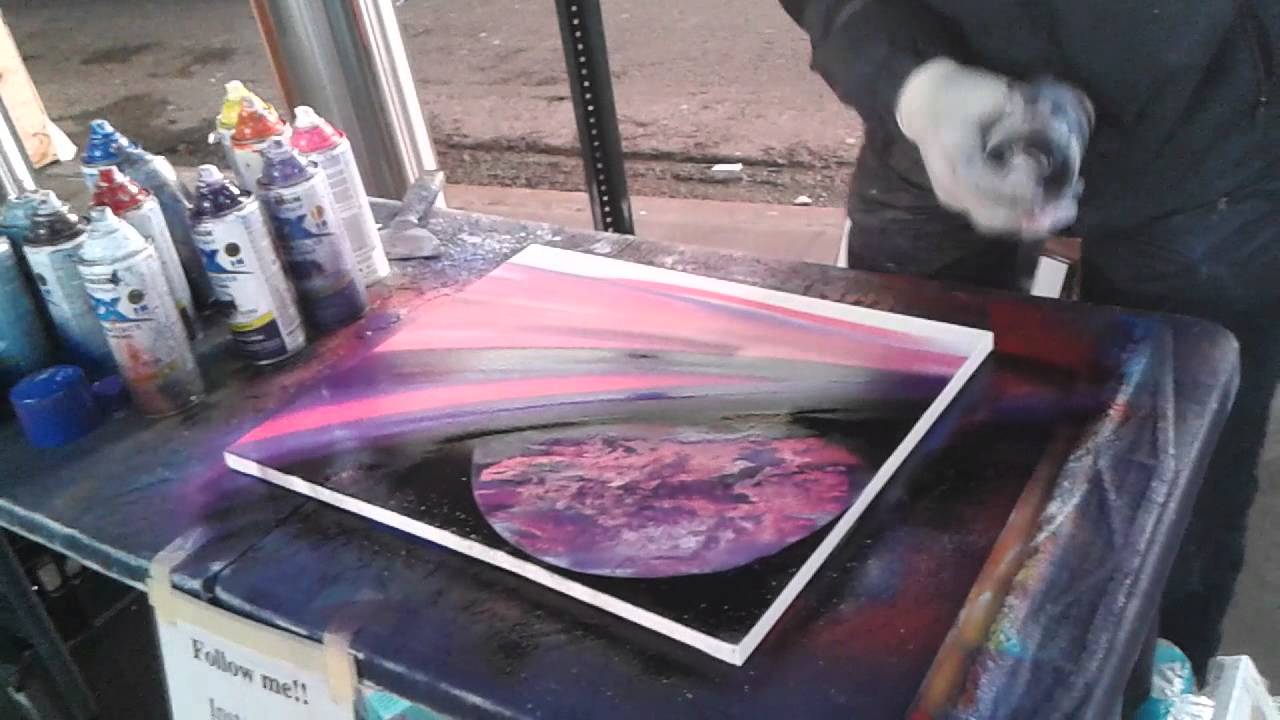 NYC spray paint art! Amazing talent!