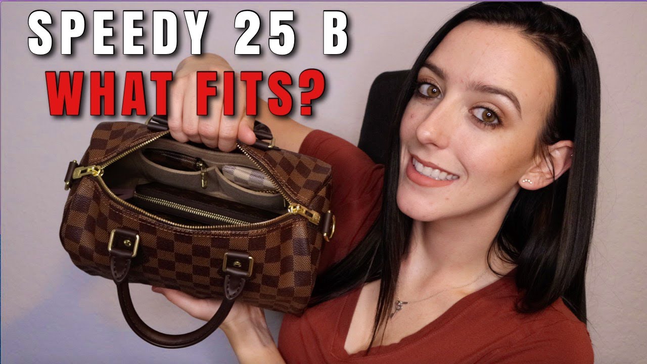 SPEEDY 25 BANDOULIERE REVIEW | WHAT FITS INSIDE WITH AND WITHOUT A BAG ORGANIZER!