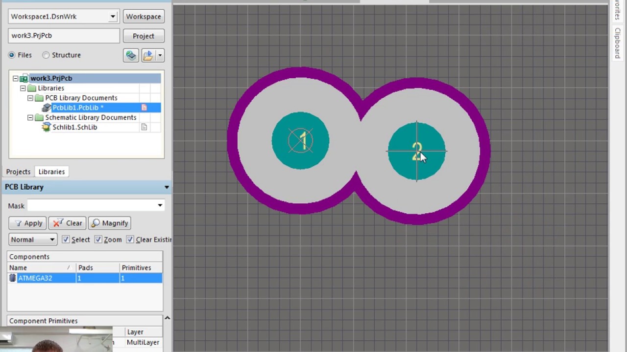 Задание для проектирования в Altium Designer №3