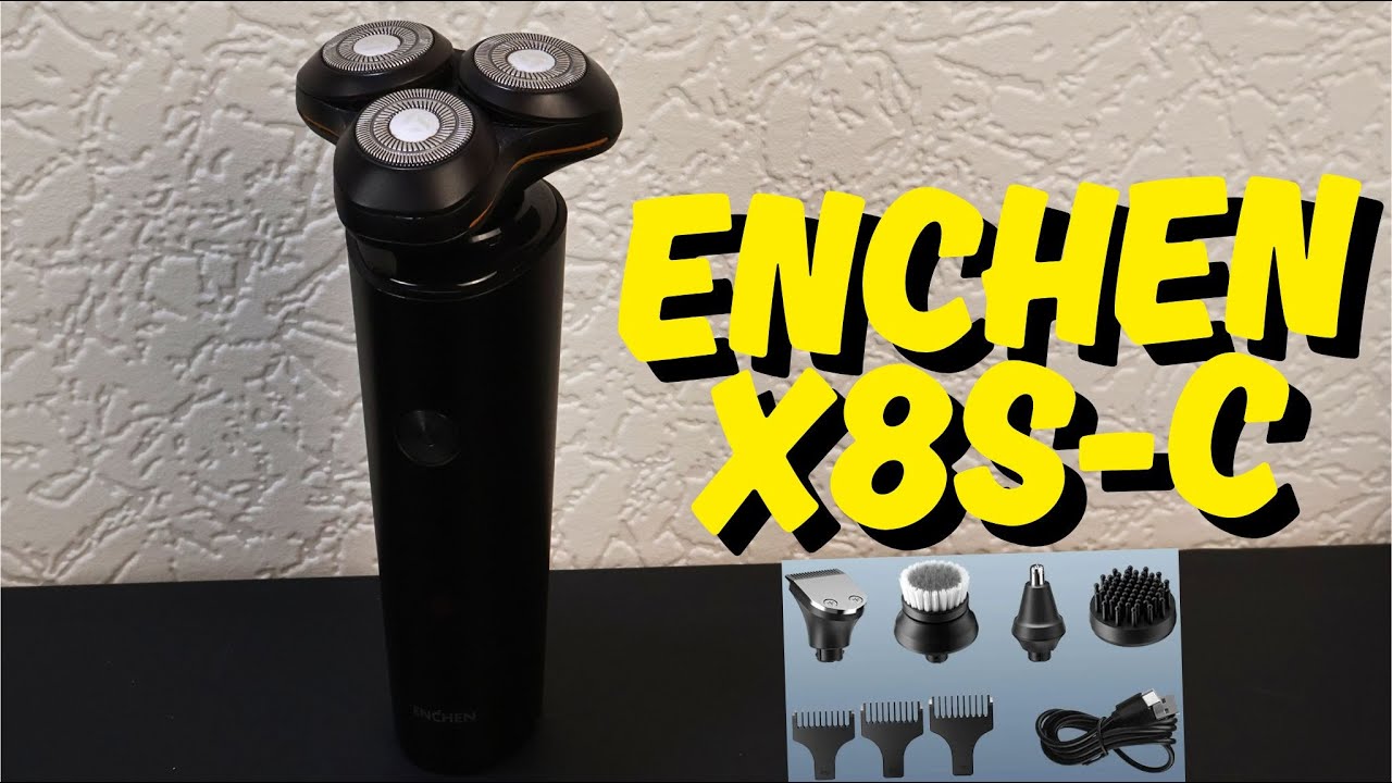Огляд ENCHEN X8S-C - Електробритва 5 в 1 за $15🔥🔥🔥Мастхев для кожного чоловіка (4K)