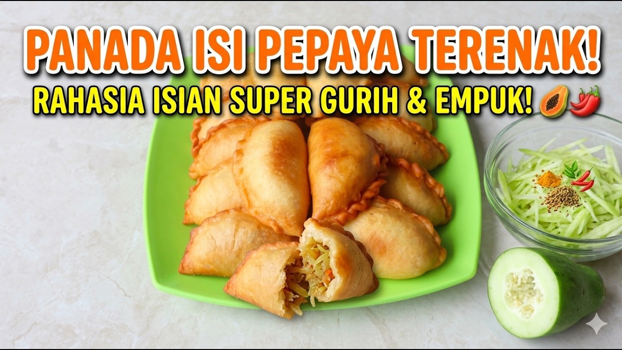 KAGET BANGET! Ternyata Pepaya Muda Bisa Jadi Isian Panada SEENAK INI!