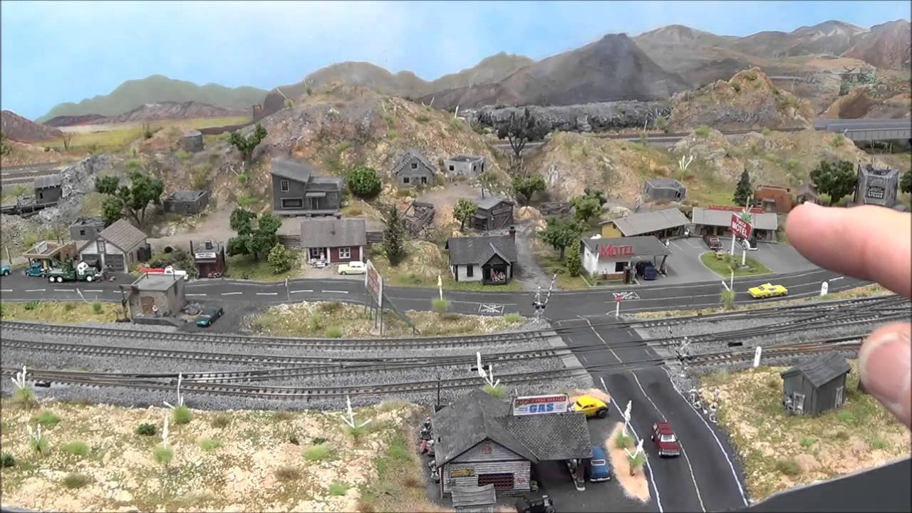 Planning and Executing an N Scale Scene