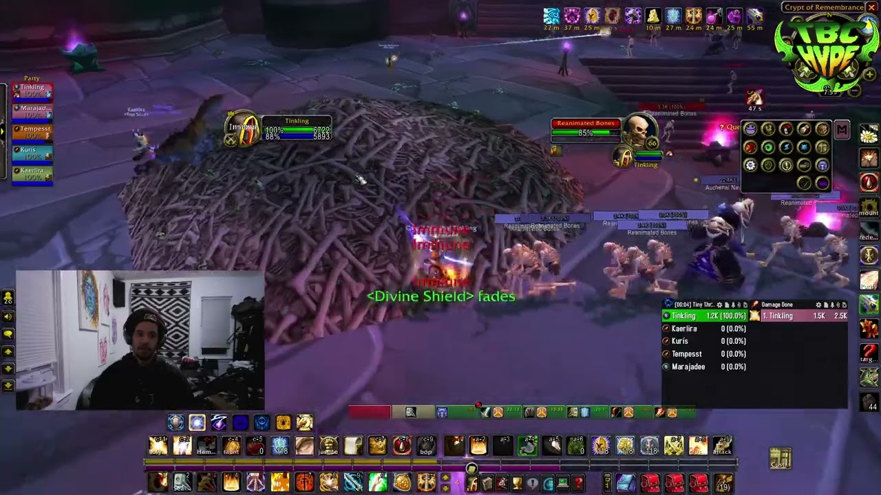 Crazy AC Pulls Double Prota pally TBC MARATHON! #boostgang #chat #wowclassi... | #sunzeek on #Twitch
