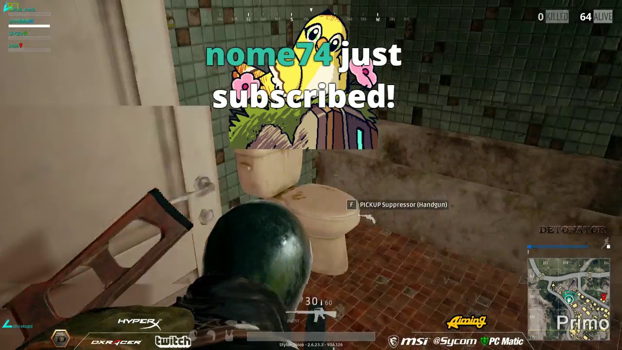 [PUBG]DETONATOR×GameWithコラボSQUAD 6戦目