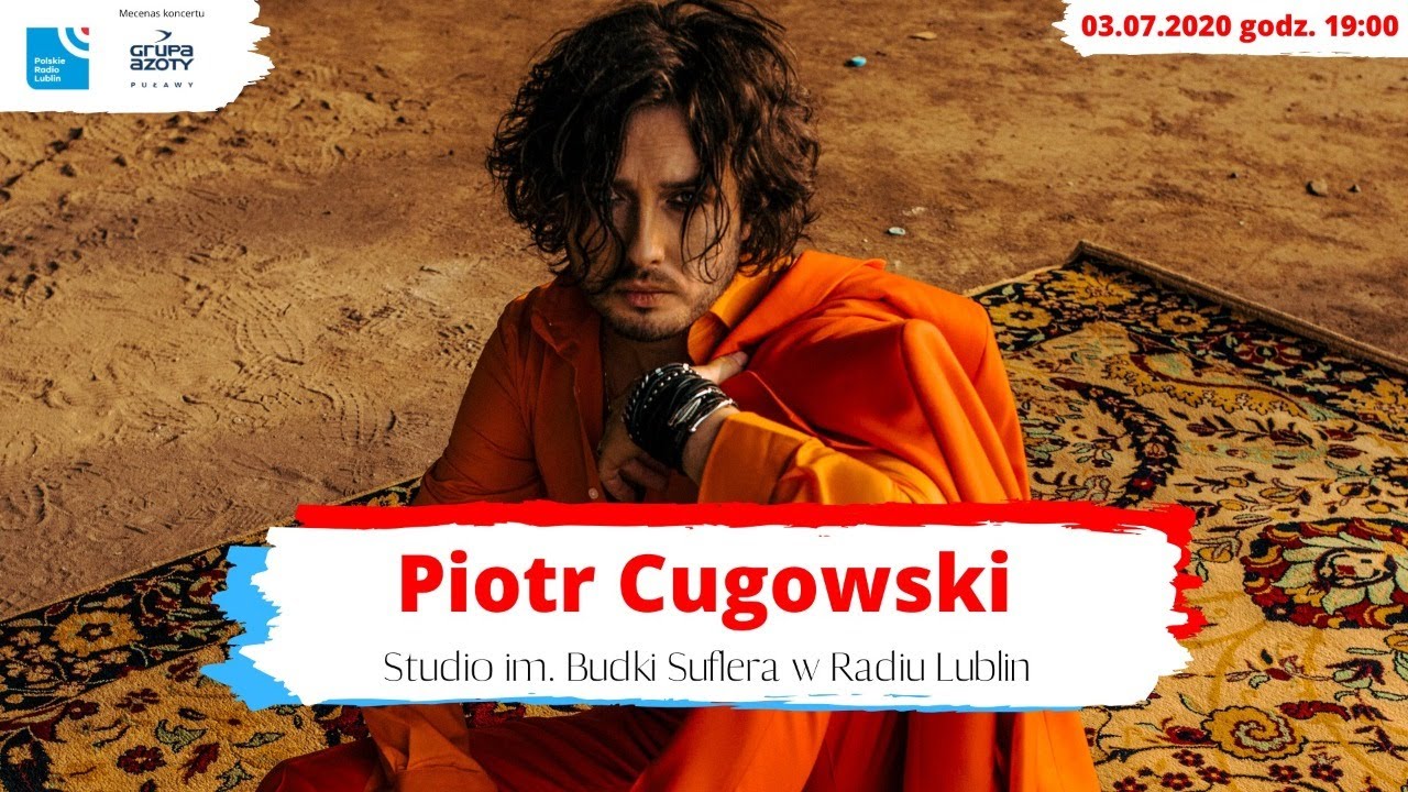Koncert Piotra Cugowskiego w Radiu Lublin
