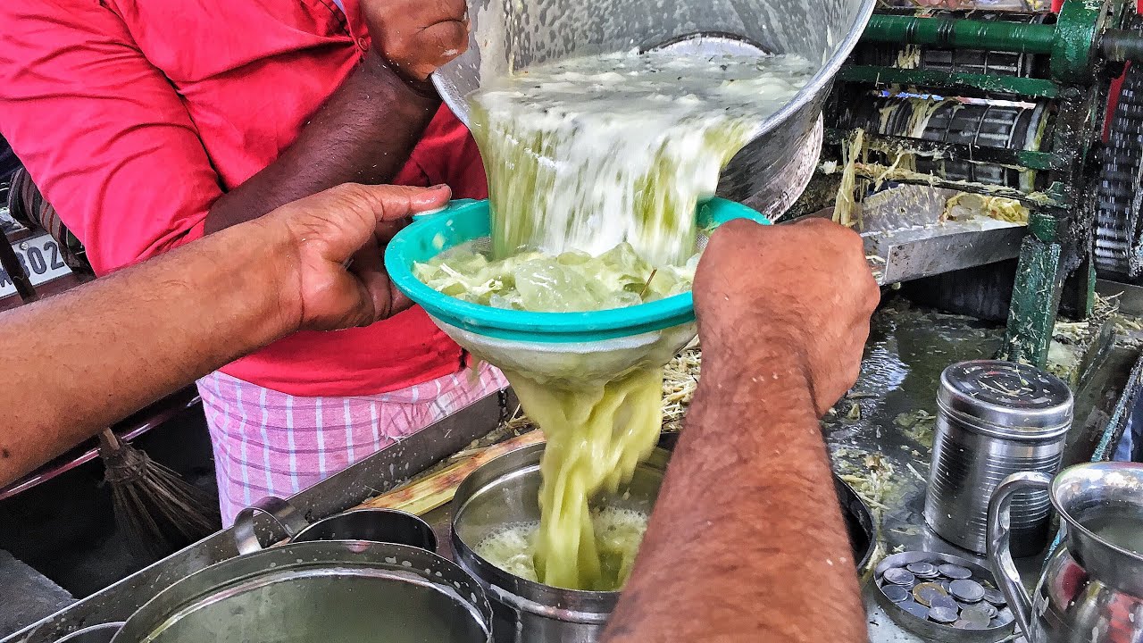 CHEAPEST SUGARCANE JUICE | Kolkata Street Food | Indian Street Food #9