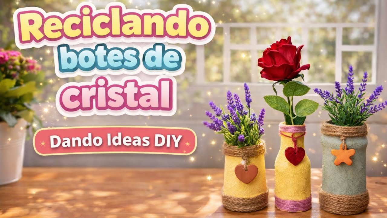 No tires los botes de cristal |manualidades| DIY | crafts 