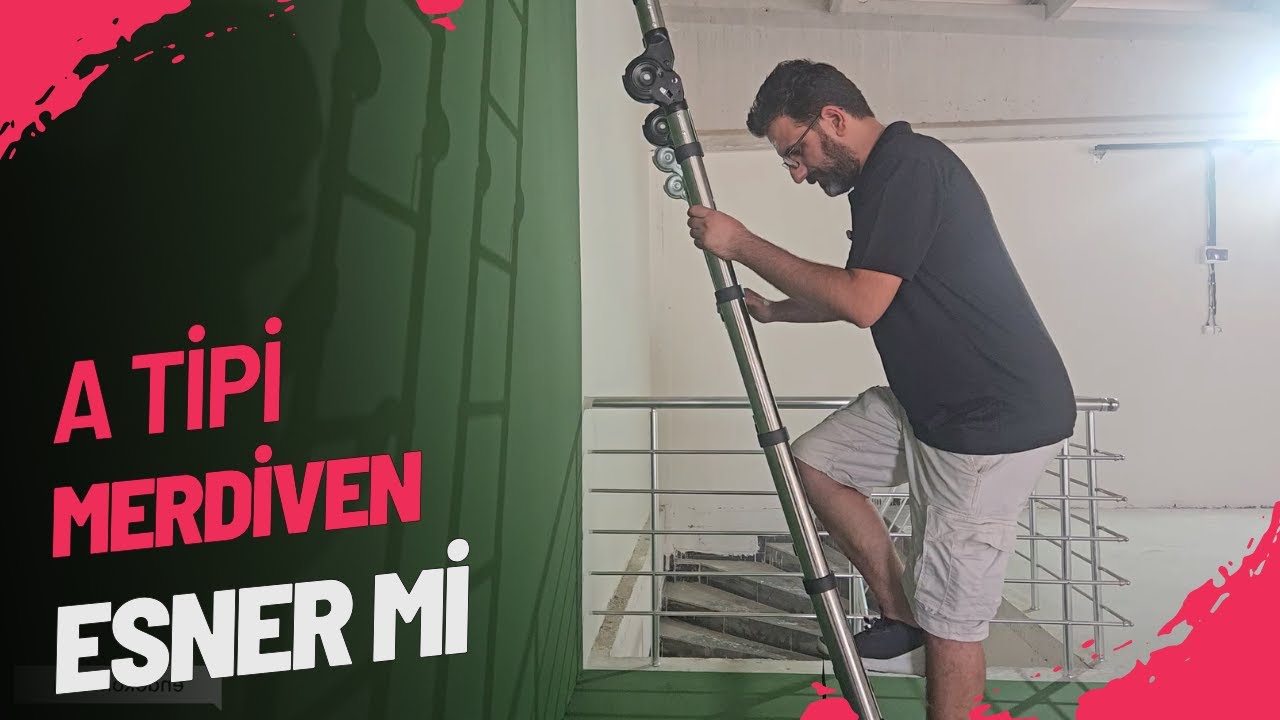 Çelik vs Alüminyum A Tipi Teleskopoik Merdiven Esneme Testi #reklam