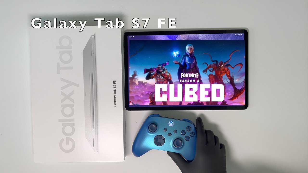 Samsung Galaxy Tab S7 FE -  unboxing & Gameplay ( PUBG, Genshin Impact, CODM)