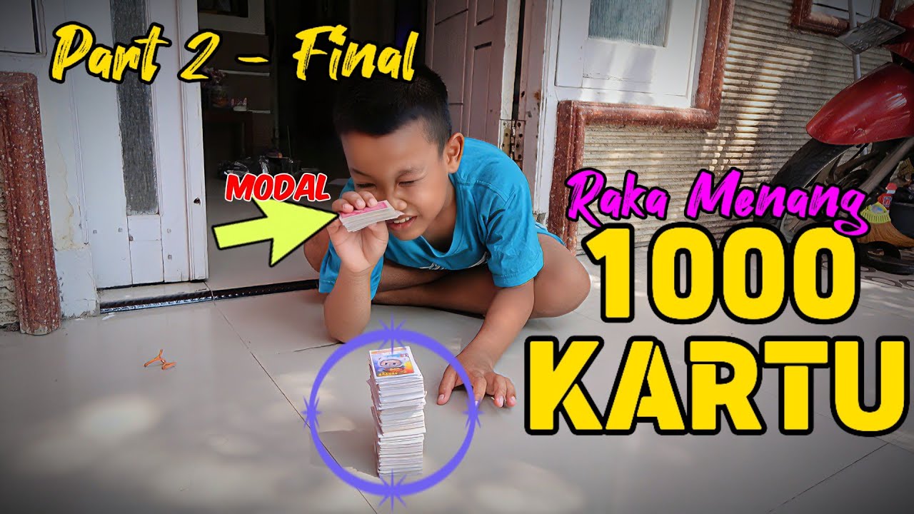 ANJAYYYY ‼️ MENANG 1000 KARTU TERNYATA RAKA PAKAI TEPUKAN INI 🔥 PANTES MENANG TERUS 💥