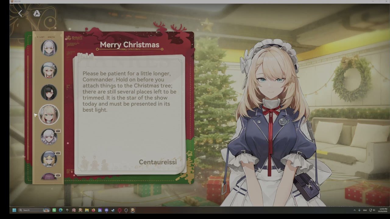 GIRLS' FRONTLINE 2: EXILIUM - Christmas Greeting