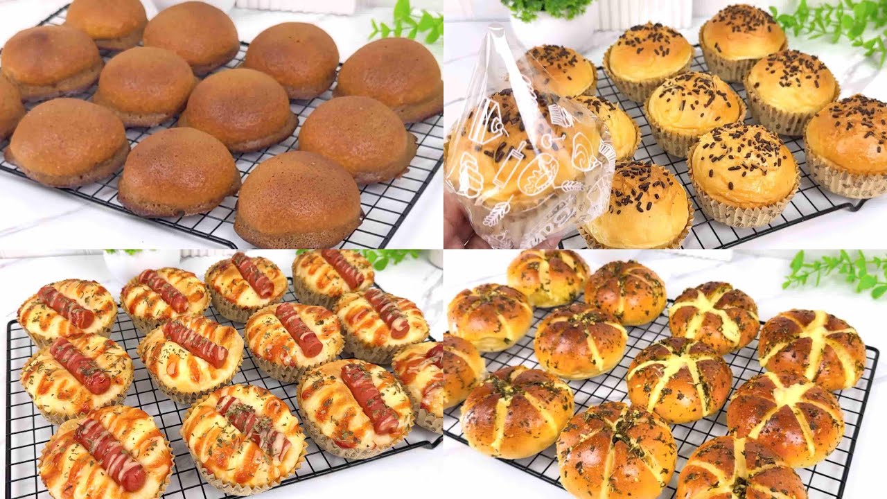4 RESEP ROTI SIMPLE UNTUK PEMULA, COCOK UNTUK IDE JUALAN