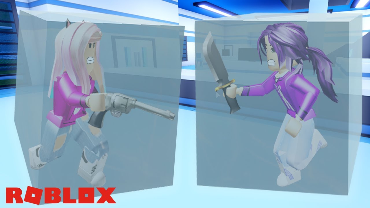 MURDERER VS SHERIFF MURDER FREEZE TAG ON ROBLOX!