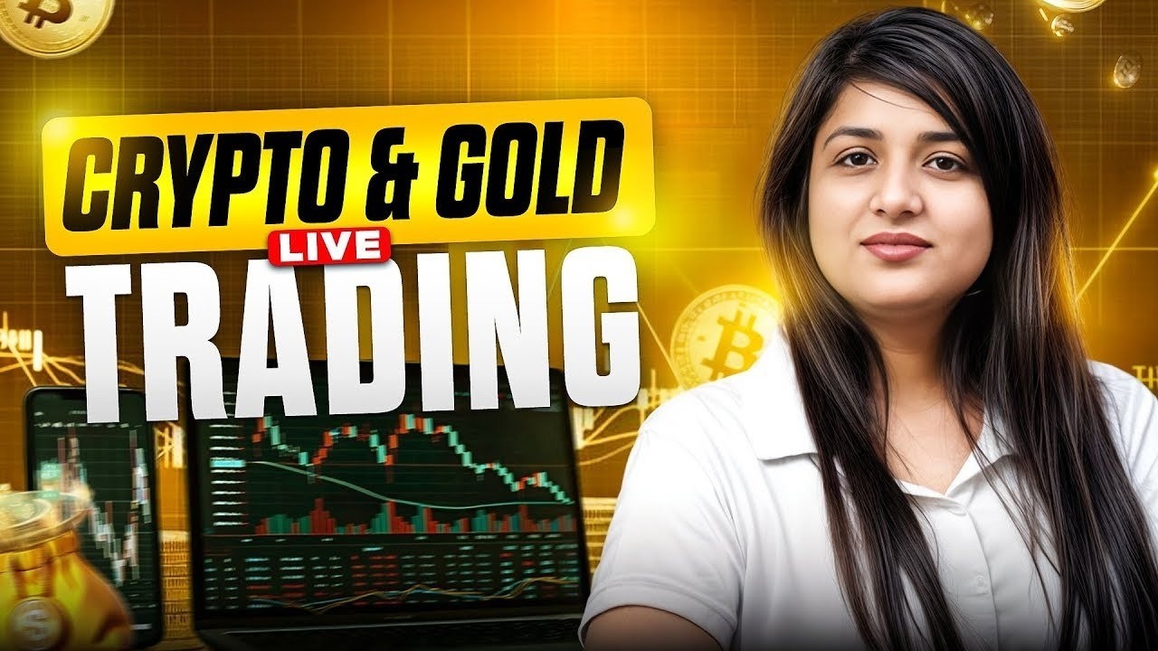 Crypto Gold Live Trading|  13 APRIL #vinbullindia #livetrading #vinbulllive #live #trading