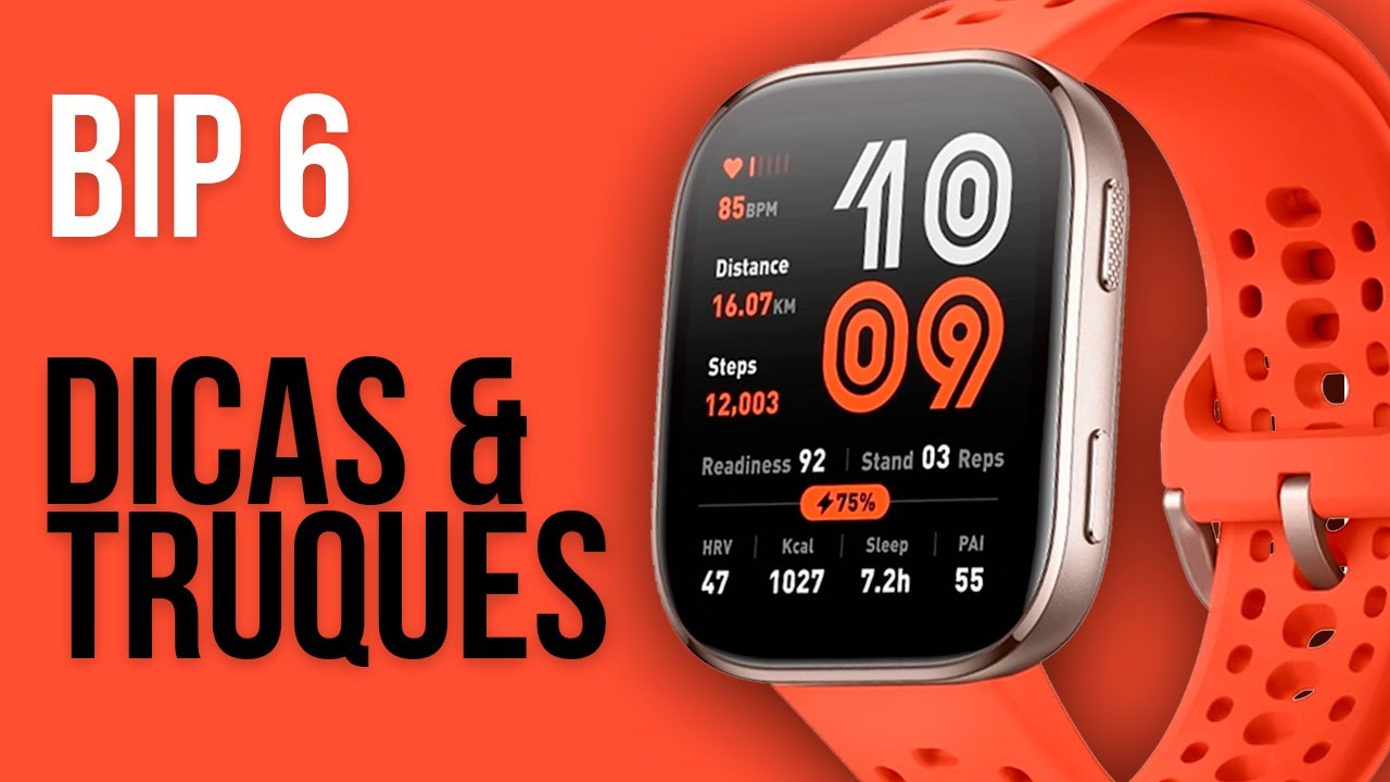 5 DICAS e TRUQUES para o AMAZFIT BIP 6
