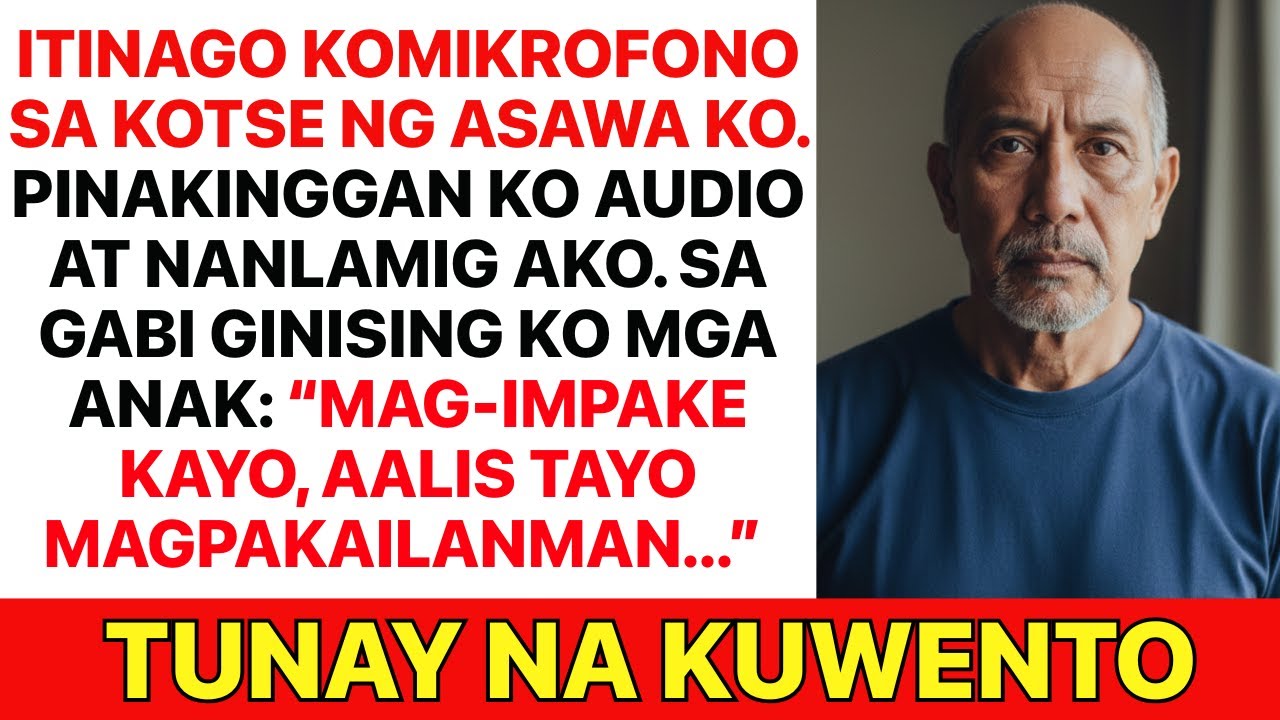 Binuksan ko ang recorder sa kotse ng asawa ko; narinig ko ang PAG-UUSAPANG at tumakas da anak…