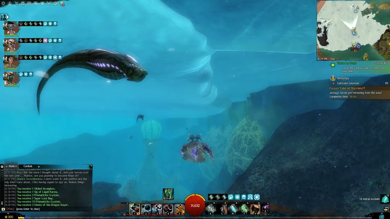 Gw2  - Bloodtide Coast Mastery Point (IBS Dragon Response Mission) Location
