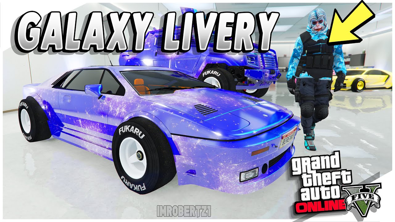GTA 5 Galaxy Livery Merge Car to Car Merge F1 Wheels Any Vehicle GTA 5 Glitches