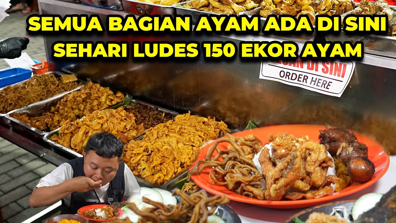 DARI 3 EKOR JADI 150 EKOR SETIAP HARI! SEMUA BAGIAN AYAM ADA DI SINI TERMASUK DENGKUL AYAM!