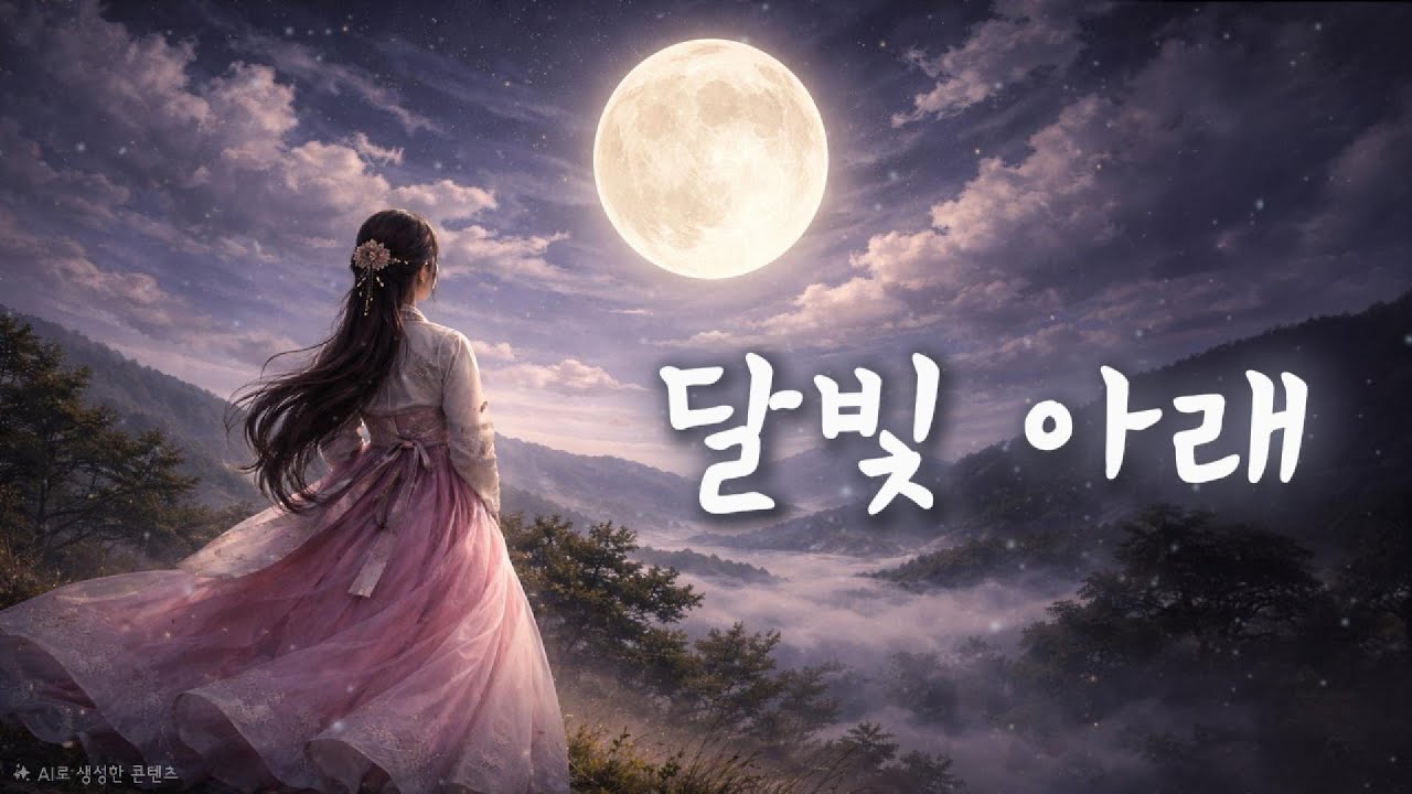 [사극풍] 달빛 아래 애틋한 사랑 🌕 #발라드  #사극ost #애절한노래 #달빛아래 #슬픈노래 #위로 #트로트 #AImusic 