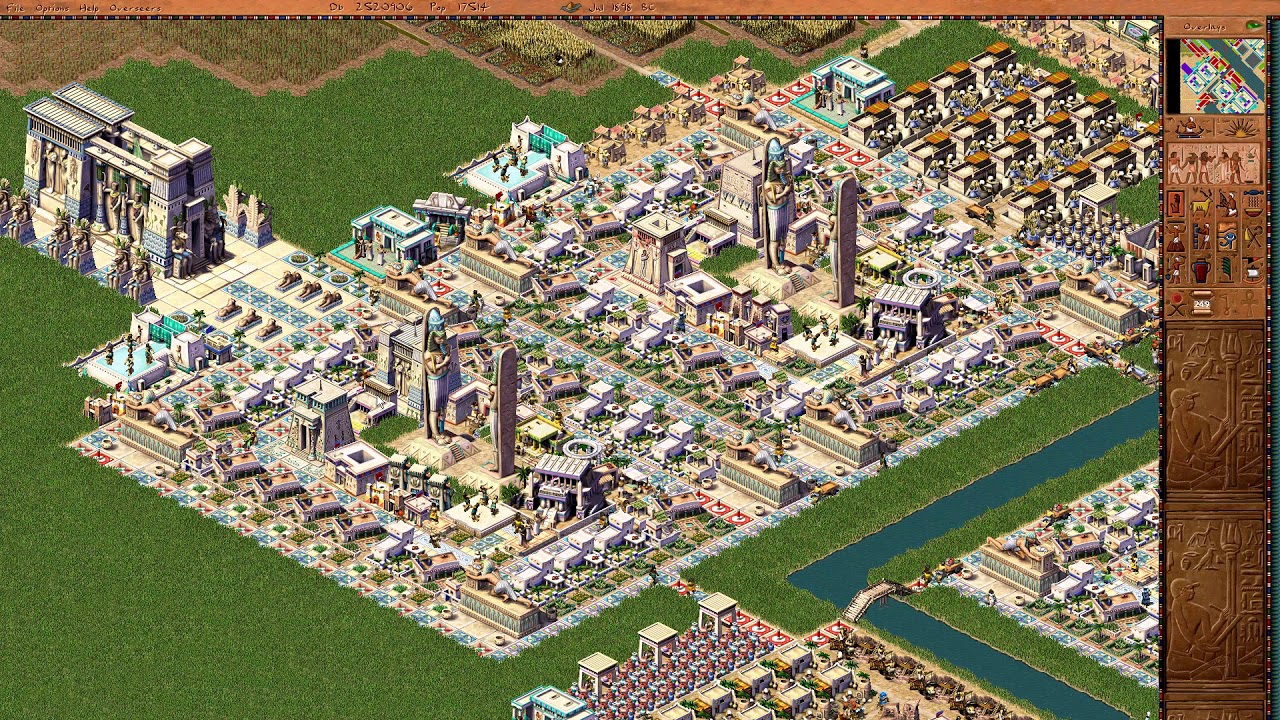 [1] Pharaoh Guides: How to Build Palatial Estates - The Lap of Luxury