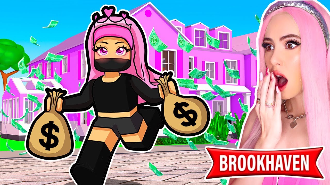 GETTING RICH FROM ROBBING PEOPLE IN BROOKHAVEN... Roblox Brookhaven Riches Story