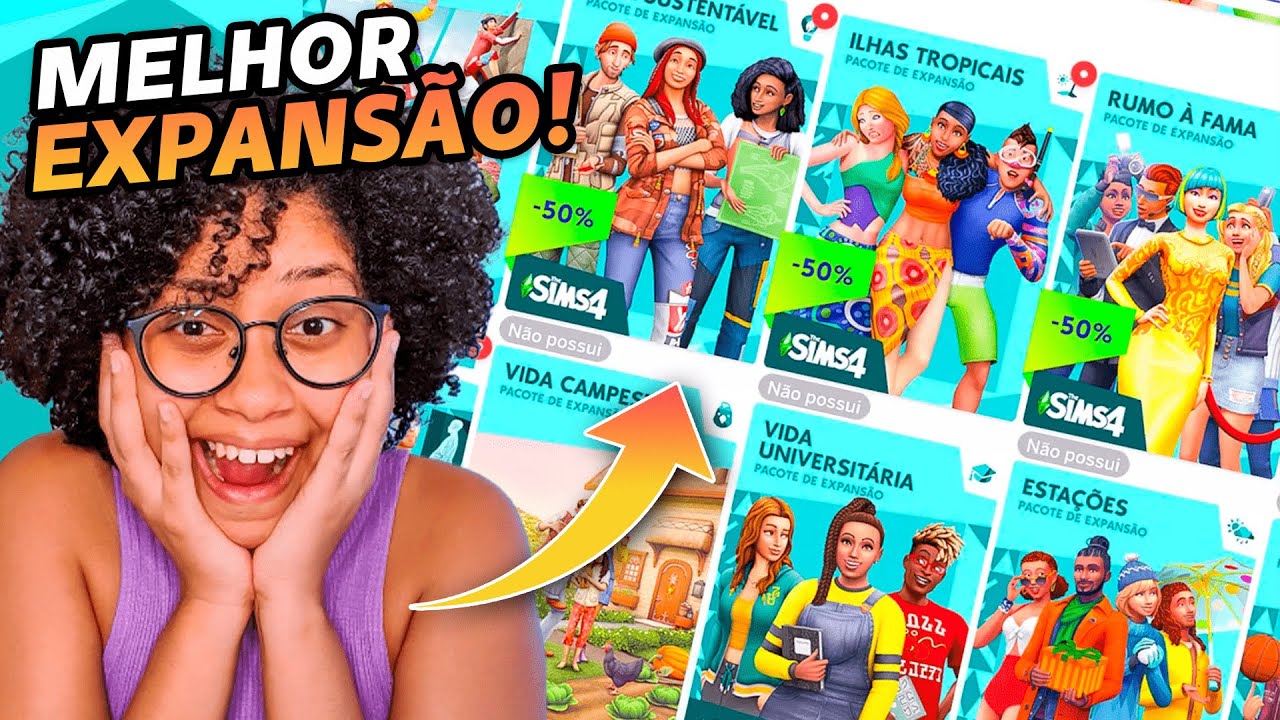 QUAL MELHOR EXPANSÃO PARA COMPRAR NO THE SIMS 4?