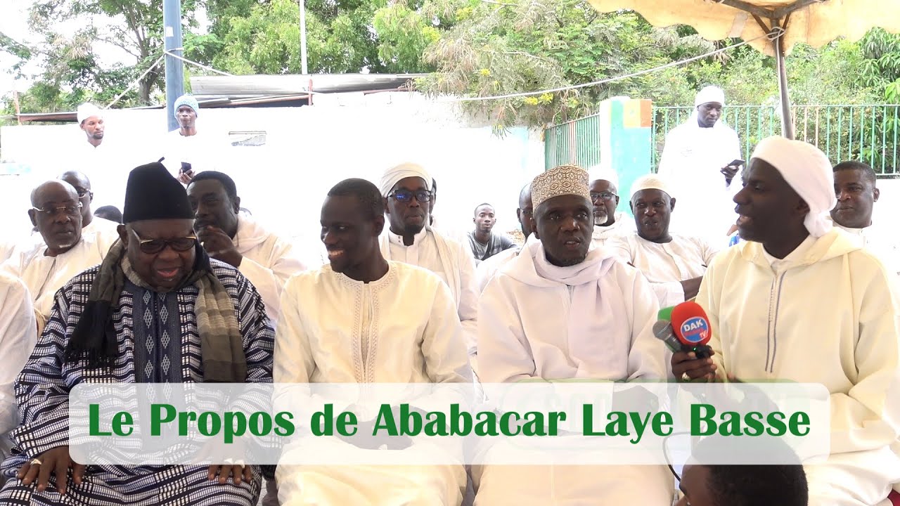 ZIAARA AUX COMPAGNONS 2023 : Le Propos d'Ababacar Laye BASSE