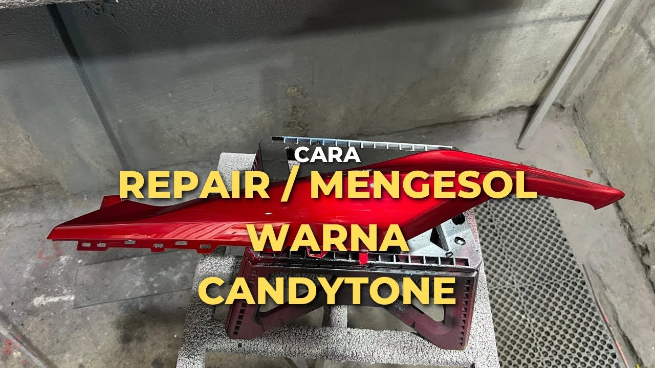 Cara mudah repair / mengesol warna candytone 
