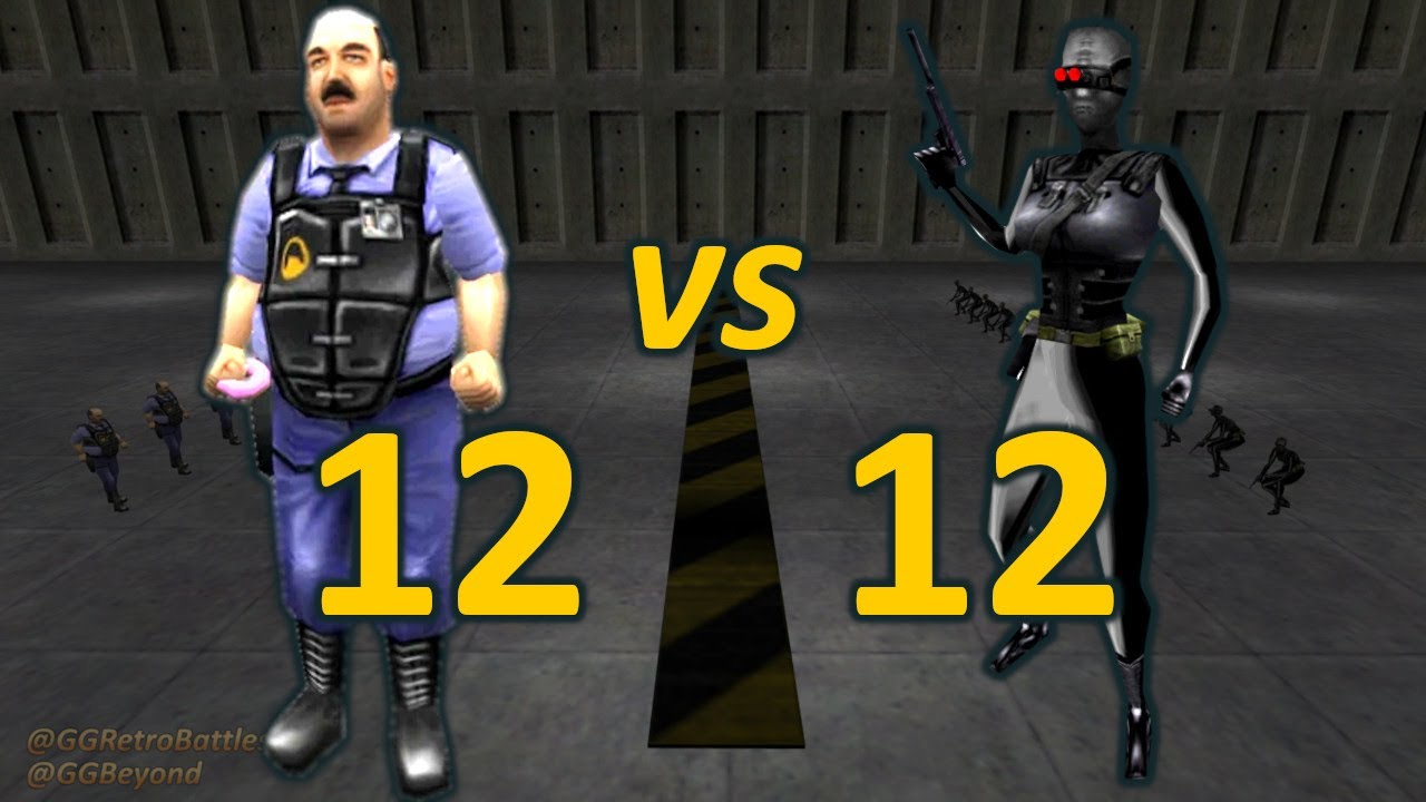 12 Otis vs 12 Assassins - Half-Life: Opposing Force Retro Battles