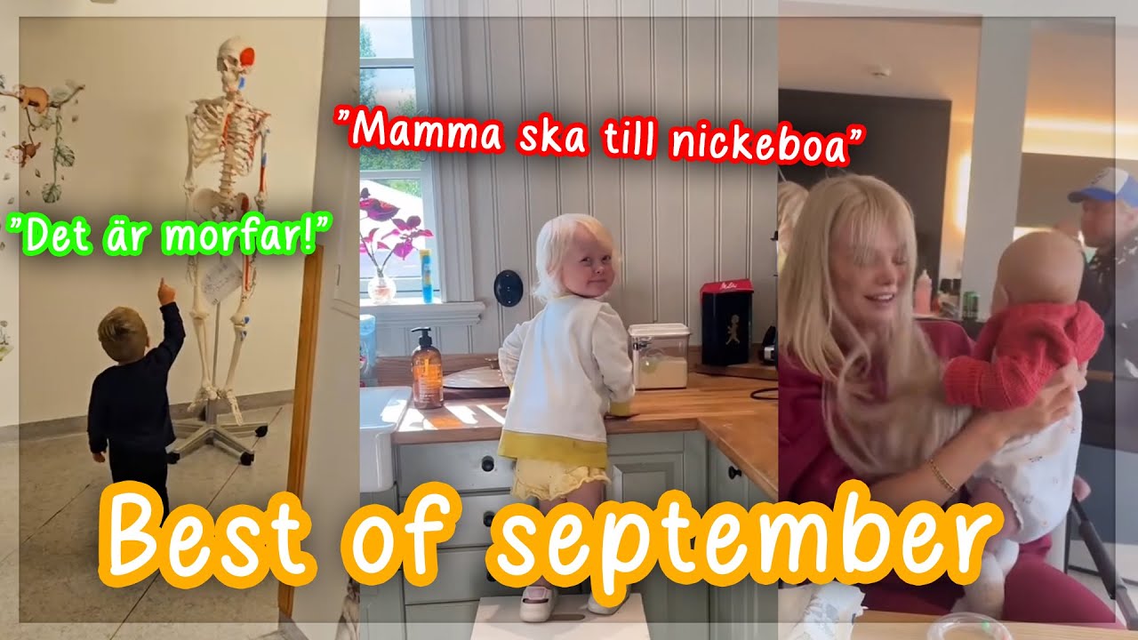 Månadens Roligaste Från "SVERIGES ROLIGASTE BARN" - Best Of September 🤣🎉✨