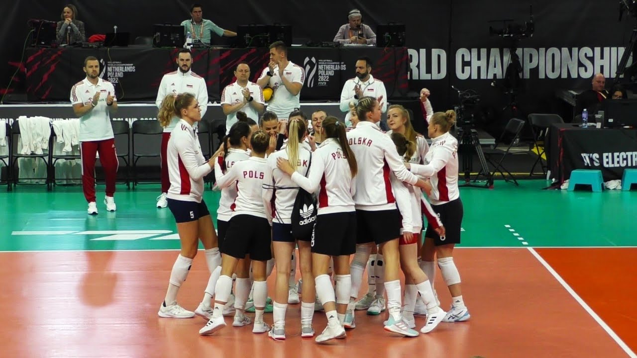 Reprezentacja Polski❤️w piłce siatkowej kobiet - MŚ (29.09.2022) Rozgrzewka; ERGO ARENA Gdańsk/Sopot