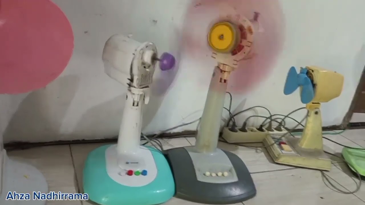 Kipas angin Meja mencoba koleksi baling ~ baling rusak - fans