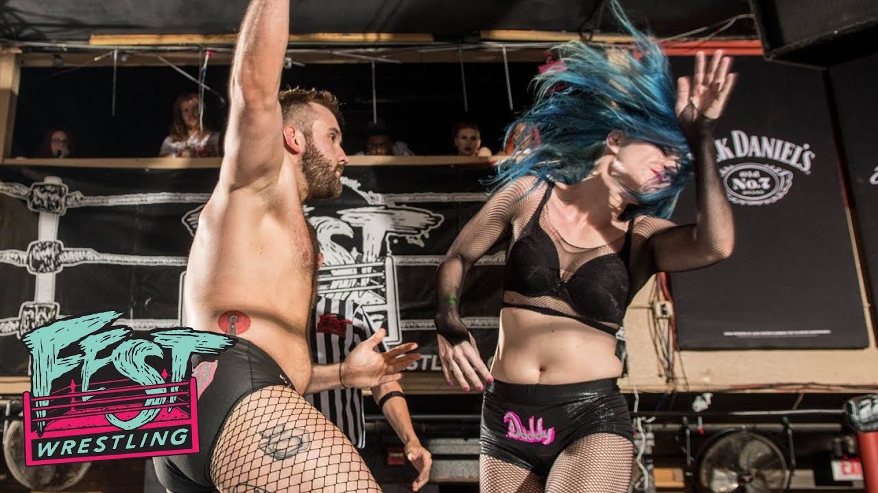 FULL MATCH Effy vs Leva Bates Hardcore Hunt