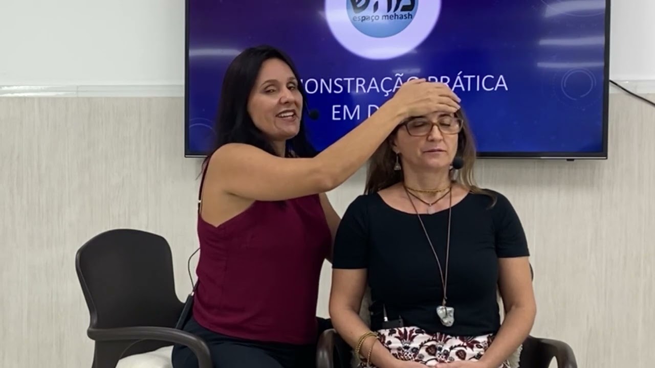 Prática Clínica 02 - Demonstração de Apometria Clínica com Fernanda Ghanem. Canalizadora: Marta