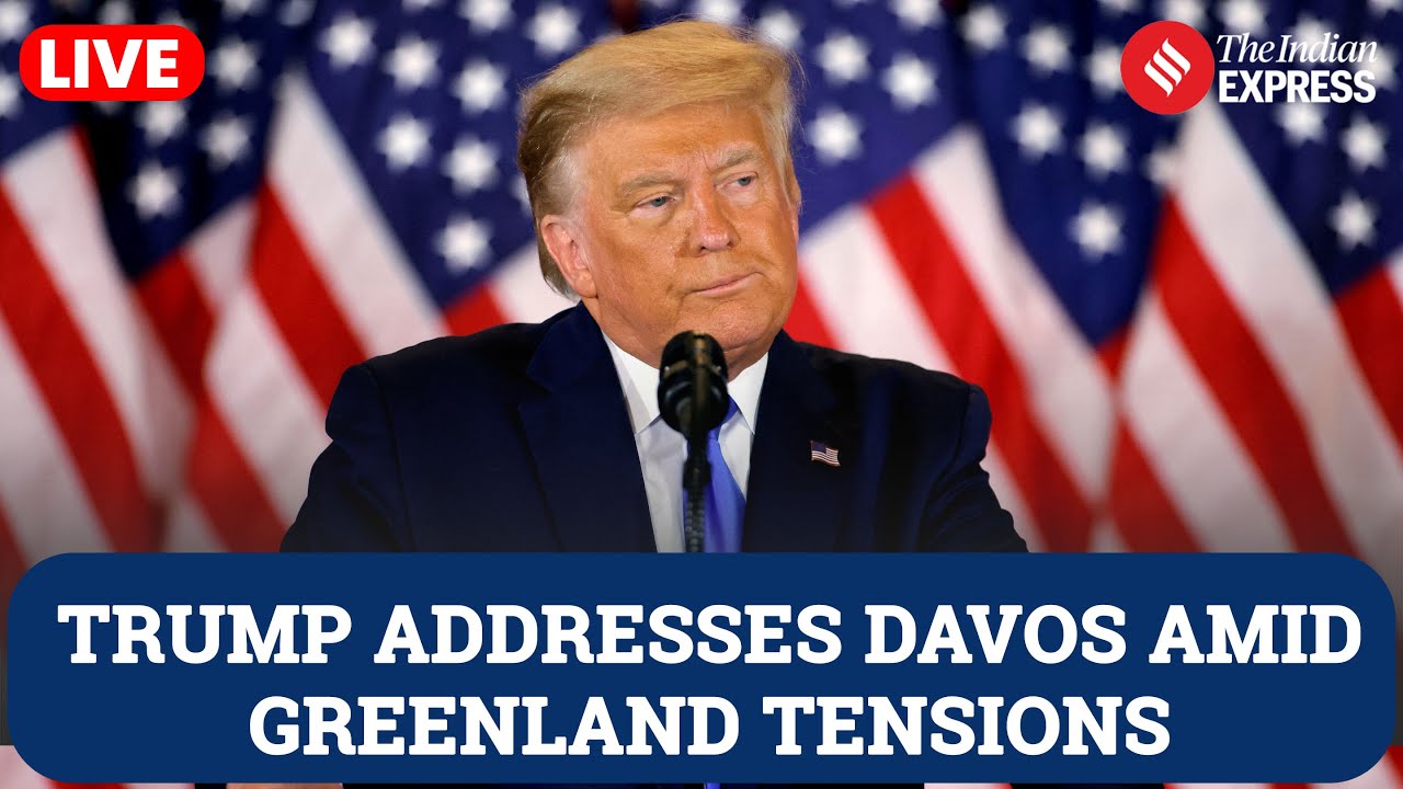 LIVE: Trump Addresses Davos as NATO Tensions Flare Over Greenland