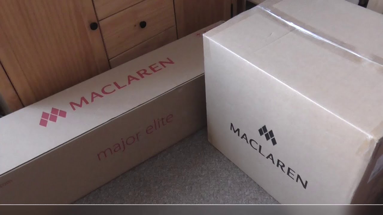 Maclaren major elite special needs buggy - Unboxing