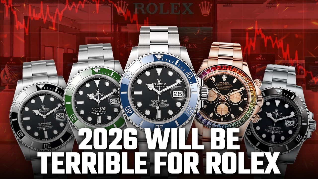 Почему 2026 год станет ХУДШИМ годом в истории часов Rolex