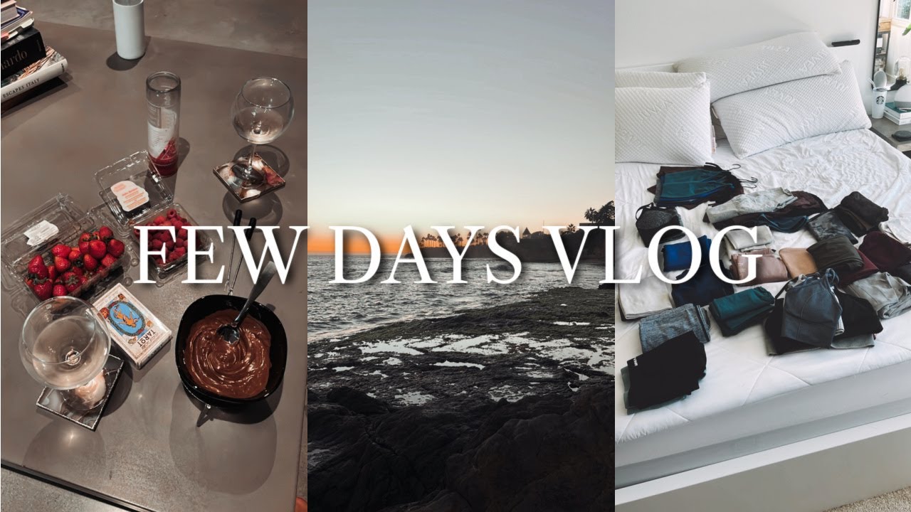VLOG: major closet cleanout for fall, cutting down my budget, sound bath, beach and girls night
