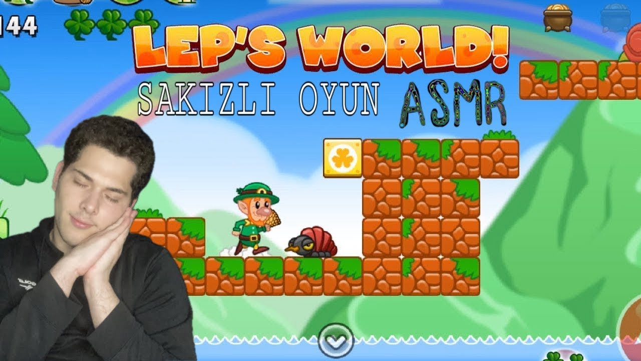 Türkçe ASMR : SAKIZLI LEP’S WORLD | OYUN ASMR