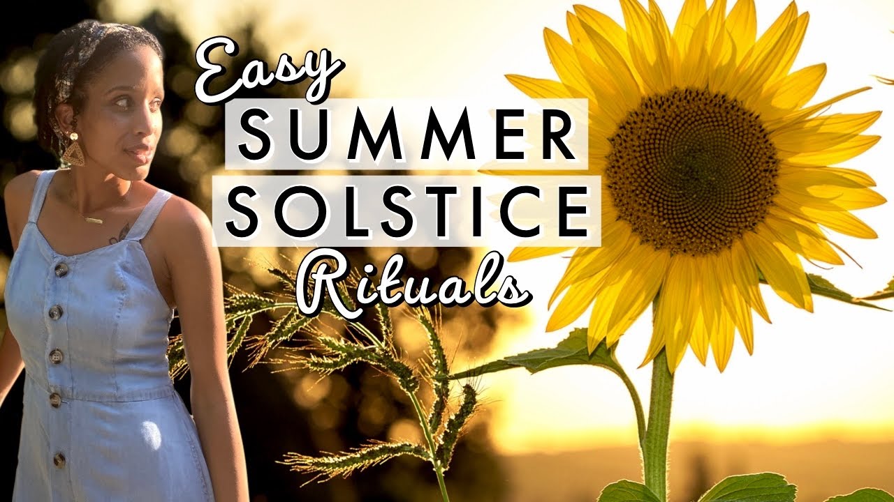 Summer Solstice Ideas (Rituals, Herbs, Crystals) 🌞🌻✨