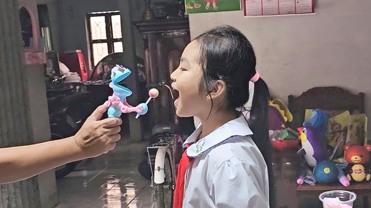 👾🍭 Quái vật giữ kẹo mút 💖 Xí Mụi Food 1226