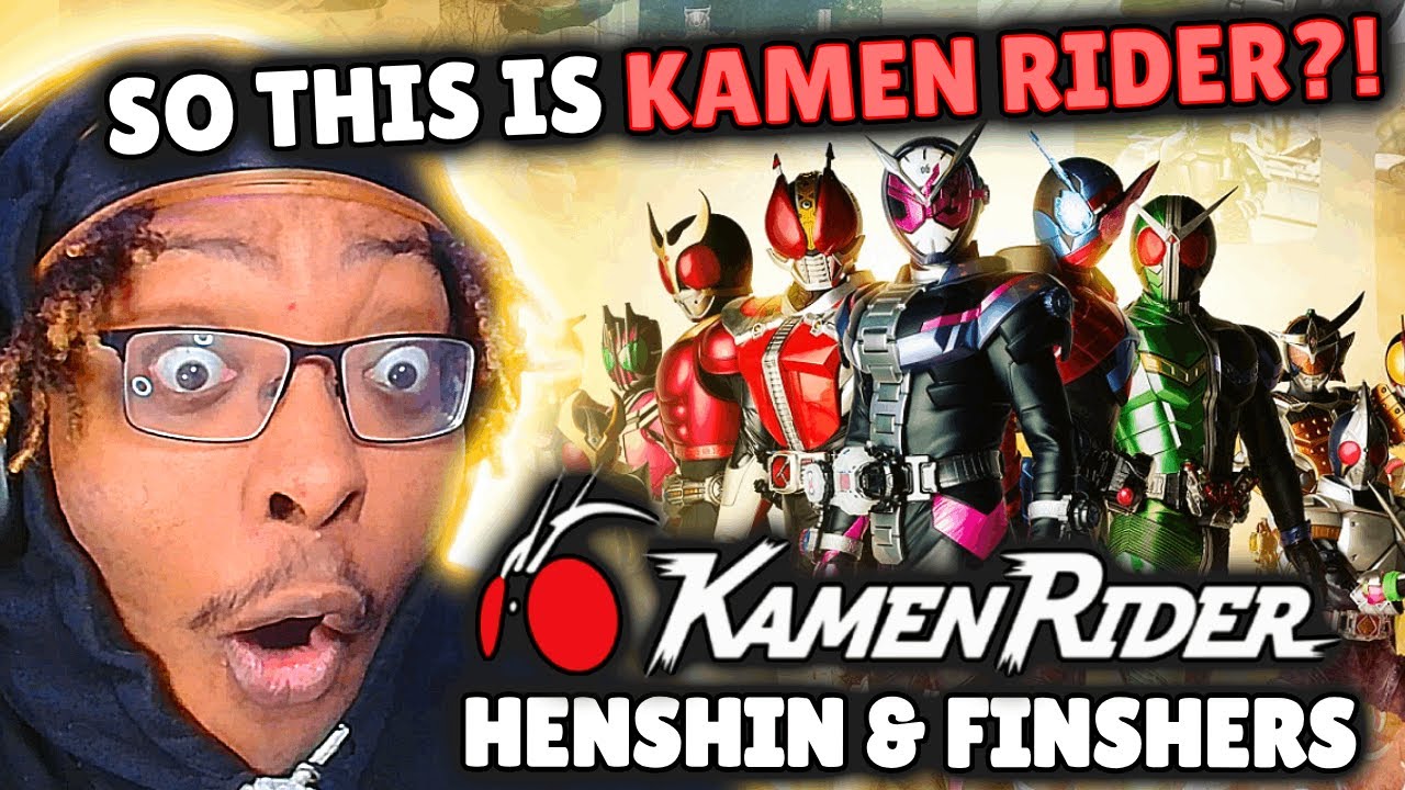 FIRST TIME REACTING to ALL KAMEN RIDER Henshin & Finishers 🔥‼️(Ichigo - Zeztz)