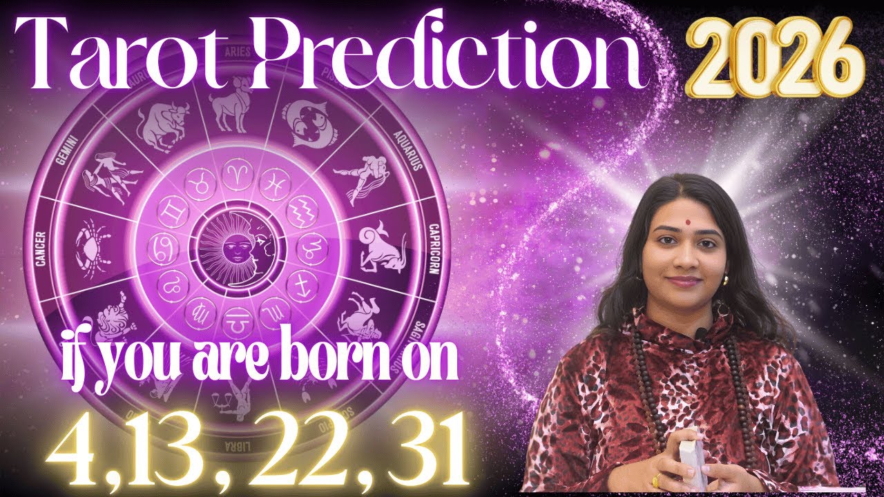 ✨ People Born on 4, 13, 22 & 31 &mdash; Divine 2026 Message You Were Meant to Hear 🔮 #2026 #tarot