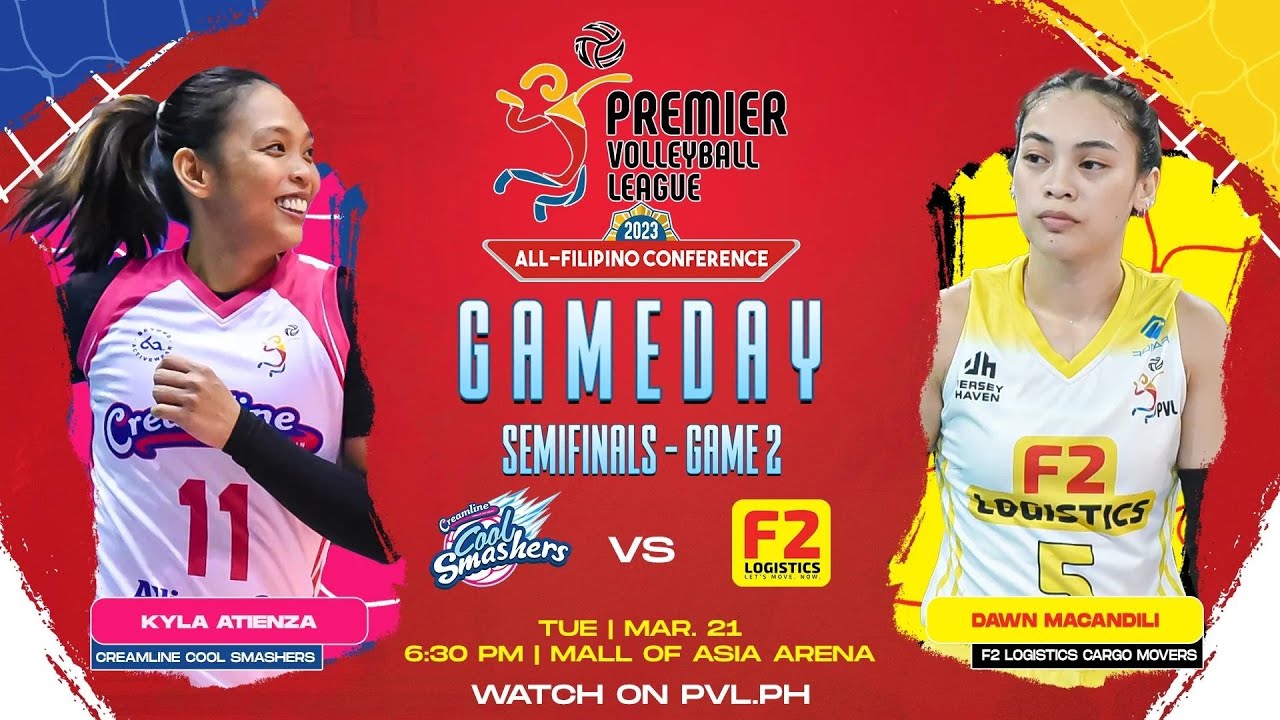 CREAMLINE vs. F2 LOGISTICS - Full Match | Semi-Finals G2 | 2023 PVL All-Filipino Conference
